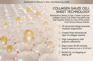 Masque Visage Coréen au Collagène BIAIfekt – Ampoule Éclaircissante, Hydratant Anti-âge, Exfoliant, Soin des Pores, Équilibrant le Sébum, Apaisant - Product Image 4