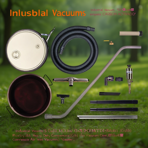 Aspirateur industriel portable de 5 gallons, de qualité commerciale, robuste, à air comprimé, pour nettoyage humide - Product Image 3