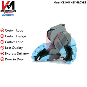 Gants de hockey sur glace OEM respirants et protecteurs pour l'entraînement et les matchs – Fournitures d'équipement - Product Image 2