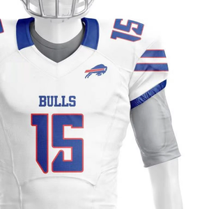 Uniforme de Fútbol Americano Personalizado de Primera Calidad, 100% Poliéster, Diseño por Sublimación, Crea tu Propio Conjunto de Camisetas de Equipo, MOQ Bajo, OEM - Product Image 6