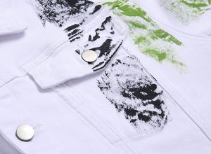 Veste en jean classique pour homme – Veste en jean de qualité supérieure pour homme, idéale pour les tenues décontractées, le streetwear, les voyages et les aventures en plein air - Product Image 4
