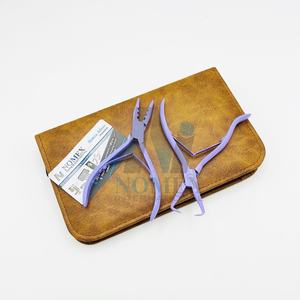 คีมจับอเนกประสงค์ทำจากสเตนเลสเกรดสำหรับการต่อผมเคลือบสีม่วง - Product Image 1