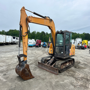 Excavadora de cadenas SY75C 2016 en venta, máquina de tamaño mediano lista para exportación y uso en construcción - Product Image 1
