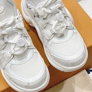 Baskets décontractées de créateur de mode avec logo, tendance, pour la marche, qualité supérieure, diverses séries, en cuir de vachette, à lacets - Product Image 4