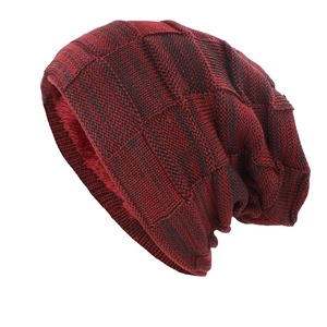 Gorros de Punto Acrílico con Forro Polar Suave y Cálido para Invierno, Gorros Rasta Jumbo Unisex, Gorros Holgados para Hombre - Product Image 6