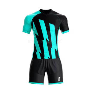 Vêtements de sport à faible MOQ, uniforme de rugby confortable, respirant, à séchage rapide, taille élastique, uniforme de rugby pour jeunes - Product Image 2