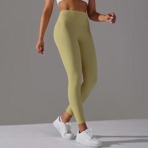 Leggings de Mujer de Cintura Alta, Tejido Suave al Tacto, Corte Moderno, Estilo Deportivo, Transpirables, de Secado Rápido, Producción ODM Personalizable - Product Image 2