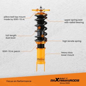 Kit Sospensioni Coilover per Infiniti G37/370Z RWD 2009-2016, Ammortizzatori e Sistemi di Sospensione Tuning - Product Image 4