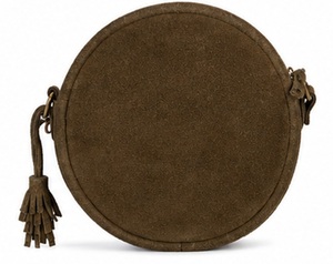 Bolso Bandolera de Cuero de Ante Estilo Bohemio Vintage Gravs Premium para Mujer, con Patrón Geométrico de Caramelos y Correa de Cadena Ajustable - Product Image 4