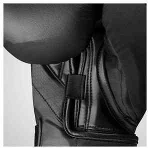 Gants de boxe professionnels pour hommes en cuir véritable personnalisables couleur violet et noir de haute qualité design de créateur - Product Image 2