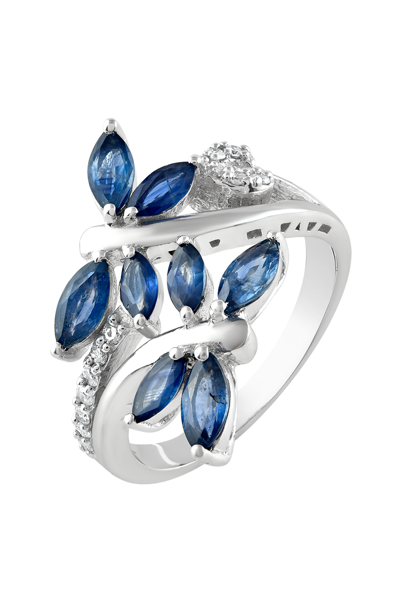 Saphir bleu