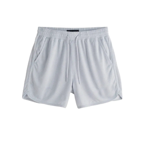 Pantalones cortos deportivos de malla estampados de verano con logotipo personalizado de alta calidad para hombre, para natación, playa, baloncesto, sublimación de poliéster - Product Image 6