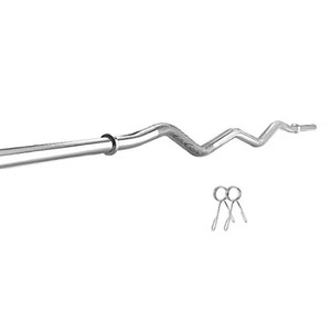 RXN Custom Logo 3 to 4 Feet Curl Gym Rod 23MM 25MM High Quality Steel Exercise Home Gym <b>Weight</b> Lifting Free <b>Weights</b> - Product Image 6