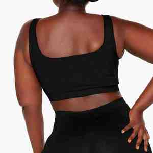 Conjuntos deportivos de alta calidad, elásticos, para gimnasio, fitness, pantalones acampanados, 2 piezas, conjunto deportivo de yoga para mujer - Product Image 6