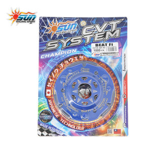 Kit d'embrayage SUN Racing BEAT Fi CVT System, embrayage en acier neuf, assemblage d'embrayage Taiwan, mise à niveau retrofit 1000 tr/min BLEU - Product Image 6
