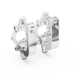 Jolies boucles d'oreilles en diamant de luxe en or sterling 10 carats Mossanite avec contraste d'humidité pour femmes élégantes - Product Image 6