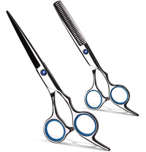 Ciseaux de coiffure professionnels en acier inoxydable à coupe de précision, à bords convexes et affûtés - Product Image 2