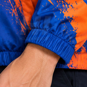 New Season Windbreaker Jackets Outdoor <b>Running</b> Lightweight Water Repellent Windproof Zip Front Breathable Custom Supplier - Product Image 4