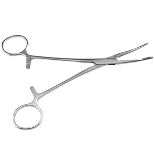 Pinces hémostatiques Mosquito droites et courbées de haute qualité à pointe fine pour la dissection chirurgicale en milieu hospitalier, avec porte-aiguille à verrouillage - Product Image 3
