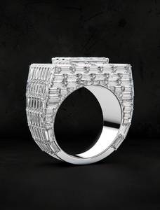 Best Selling Moissanite <b>Diamond</b> <b>Ring</b> D Color VVS Engagement <b>Ring</b> For Women Bridal Gift Available At Wholesale Price - Product Image 3