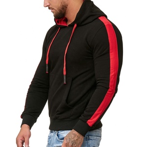 เสื้อฮู้ดแบบสวมหัวของผู้ชายเสื้อมีฮู้ดผ้าคอตตอน100% โลโก้ที่กำหนดเอง - Product Image 5