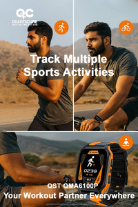 2025 FN08 V73 Montre intelligente de fitness pour homme et femme, écran rectangulaire HD de 1.83 pouces, traqueur de sport BLE5.0 BT Call IP68, boussole de 100 mAh, 380 - Product Image 3