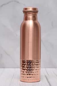 BURAQ HANDICRAT Copper Water <b>Bottle</b> 1L Design for Travel - Product Image 6