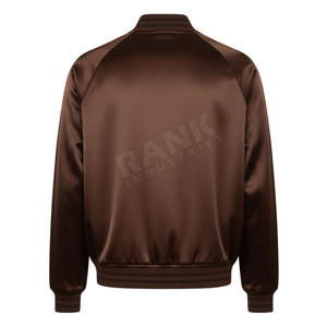 New Arrival <b>Men</b> Satin Varsity Winter <b>Jacket</b> Wholesale <b>Casual</b> Street <b>Men</b> Satin Varsity <b>Jacket</b> - Product Image 2