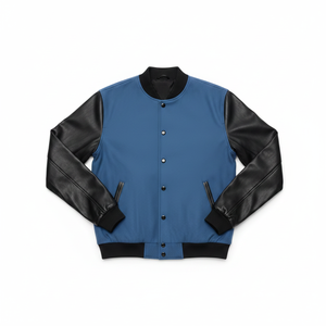 Blouson bomber en chenille brodée de haute qualité pour homme, avec logo personnalisé, style letterman vintage, veste de baseball, veste d'hiver - Product Image 1