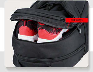 Sac à dos pour ordinateur portable imperméable 20-39L, unisexe, pour le sport, l'entraînement et les voyages, avec poche séparée pour les chaussures - Product Image 5