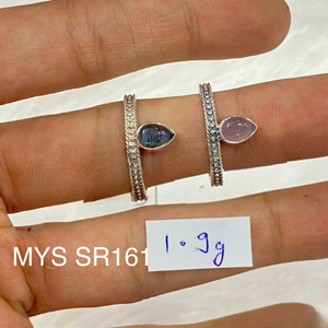 แหวนเงินแท้ 925 ประดับพลอย แหวนใส่ได้ทุกวัน ขายส่งแหวนเงินแท้ 925 ราคาส่ง เครื่องประดับ - Product Image 1