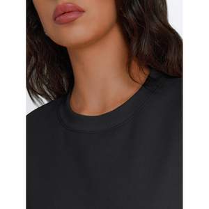 Sweat-shirts à col rond en soie pour femmes, mode automne 2025, personnalisés, décontractés, à manches longues, à capuche, collection Light Queen - Product Image 5