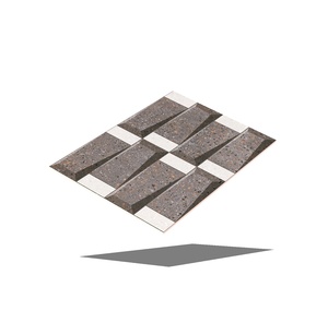 Azulejo de pared 3D de piedra clásico moderno de 300*450mm, acabado mate, azulejos de pared Exterior de cerámica Digital para decoración de Villa al aire libre - Product Image 5