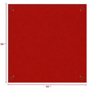 Nappe de Noël avec broderie, douce et résistante, pour la décoration de Noël à prix compétitif. - Product Image 5