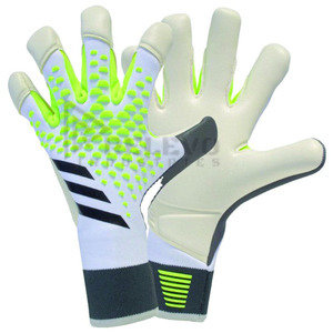 Guantes de Portero Power Catch PU con Cierre de Tirón, Guantes de Portero Unisex de PVC con Dedos Completos - Product Image 5
