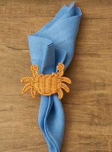 Handmade Bamboo Butterfly Napkin Ring Bohemian <b>Table</b> Decoration Home Use Irregular Shape 1 Piece - Product Image 2