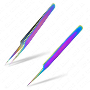 Professional Eyelash Extension Tweezers Set Custom Color & Logo Stainless Steel Pro-Straight Lash <b>Tool</b> Custom Size - Product Image 5