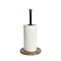 Porte-serviettes moderne en papier avec embout en cristal en matériaux mixtes, dessus de table en métal, porte-mouchoirs utilitaire, support de mouchoirs géométrique