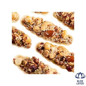 Tarta de Frutos Secos Mixtos Ecológica, Premium, Imprescindible Probar, Postre Vegano Hecho a Mano, Directo de Fábrica, MÁS VENDIDO - Product Image 1