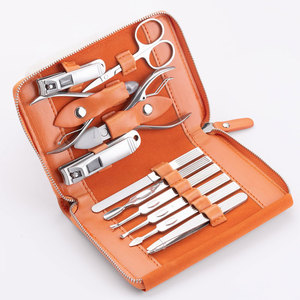 Professional Stainless Steel Manicure & <b>Pedicure</b> <b>Set</b> Nail Clippers Kit Grooming Tools Case Gift Box - Product Image 1