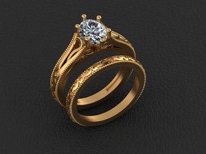 Bague de luxe pour femme en or et argent, avec moissanite ovale et ronde de 1,50 carats, pierre de couleur CVD, CZ certifiée EGL, VVS2 D VS1, bijoux fins - Product Image 1