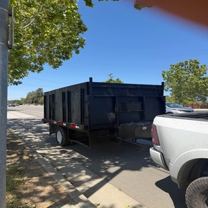 Agricultural Transport Farm <b>Trailer</b> 2 Wheel Hydraulic Dump <b>Tractor</b> <b>Trailer</b> 83 X14 Dump <b>Trailer</b> - Product Image 4