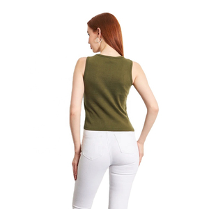 Top de Tirantes de Algodón de Alta Calidad para Mujer, Top Corto Casual de Verano, Camiseta sin Mangas, Chaleco de Moda Femenina - Product Image 6