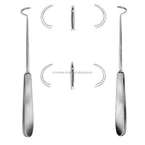 Kit Quirúrgico de Alta Calidad A-1 VERITAS Deschamps (Agujas Planas y Afiladas) de 20 cm, Reutilizables, para Sutura y Ligadura |   MOQ bajo - Product Image 1