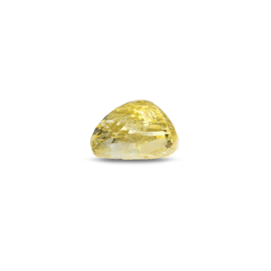 ไพลินสีเหลืองธรรมชาติ 3 กะรัต รูปไข่ พลอยหลวมสำหรับเครื่องประดับชั้นดี - Product Image 3