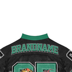 Maillots de football américain et de soccer français en mesh, personnalisables par sublimation pour hommes, collection 2026, vente en gros OEM - Product Image 5