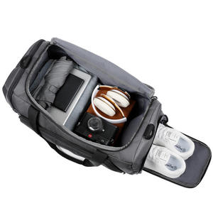 Sac de sport en polyester RYBIC SPORTS avec sangle réglable, fermeture éclair, unisexe, décontracté, pour la gym, le fitness, les voyages, grande capacité - Product Image 3