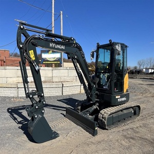 Miniexcavadora Hyundai para proyectos de construcción con rendimiento práctico de excavación y aplicaciones flexibles en el lugar de trabajo - Product Image 1