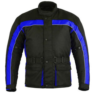 <b>Men's</b> High Street <b>Canvas</b> Motorcycle Protective Armor <b>Jacket</b> with Front Logo Eco-Friendly Breathable Riding Gear - Product Image 6