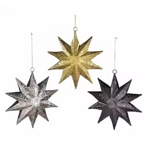 Adorno Navideño Colgante de Metal Decorativo, Decoración Festiva para Árbol de Navidad, para Decoración del Hogar en Días Festivos - Product Image 1